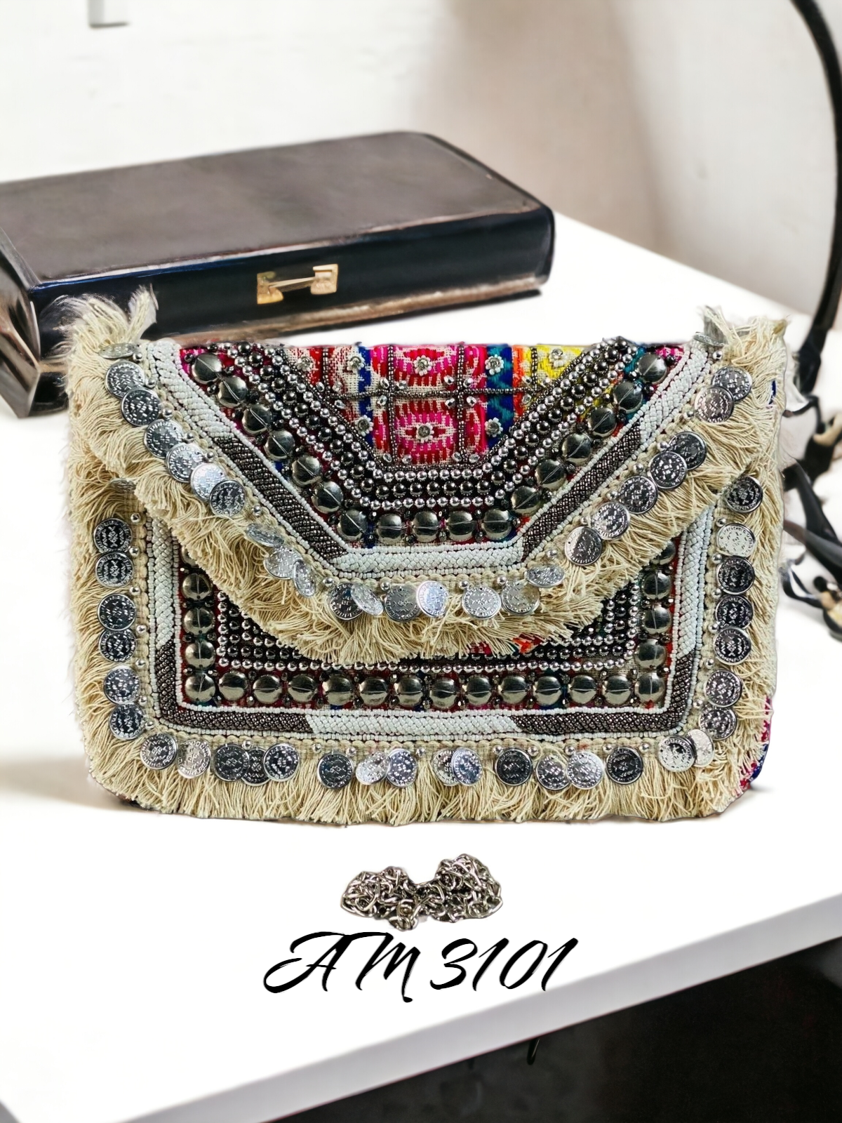 BANJARA BOHO CLUTCH BAG Handcrafted Stylish Women's Clutch
