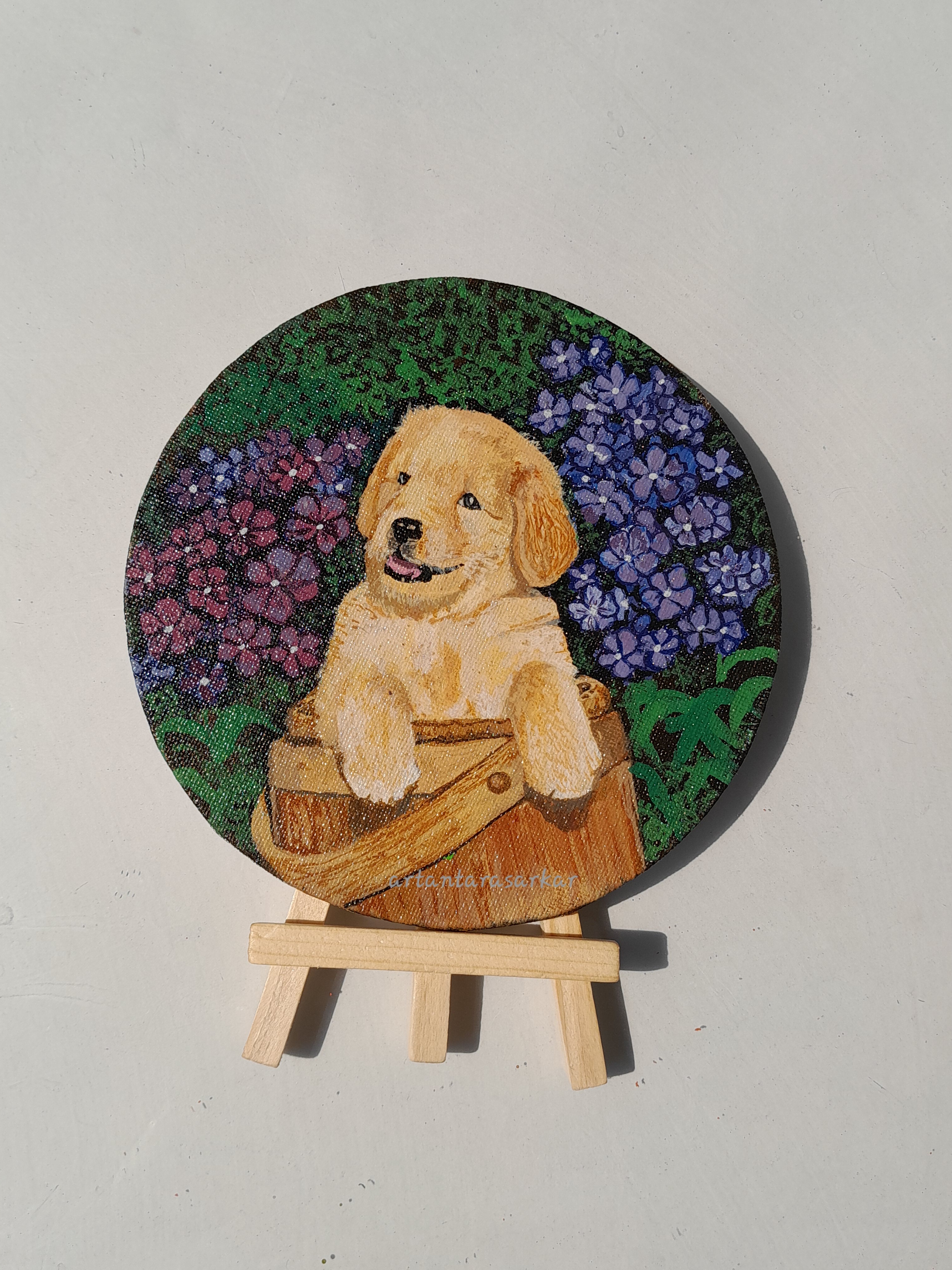 cute-dog-portrait-on-circular-canvasdog-painting-on-canvas-table-decor-2-0_1713244691.jpg