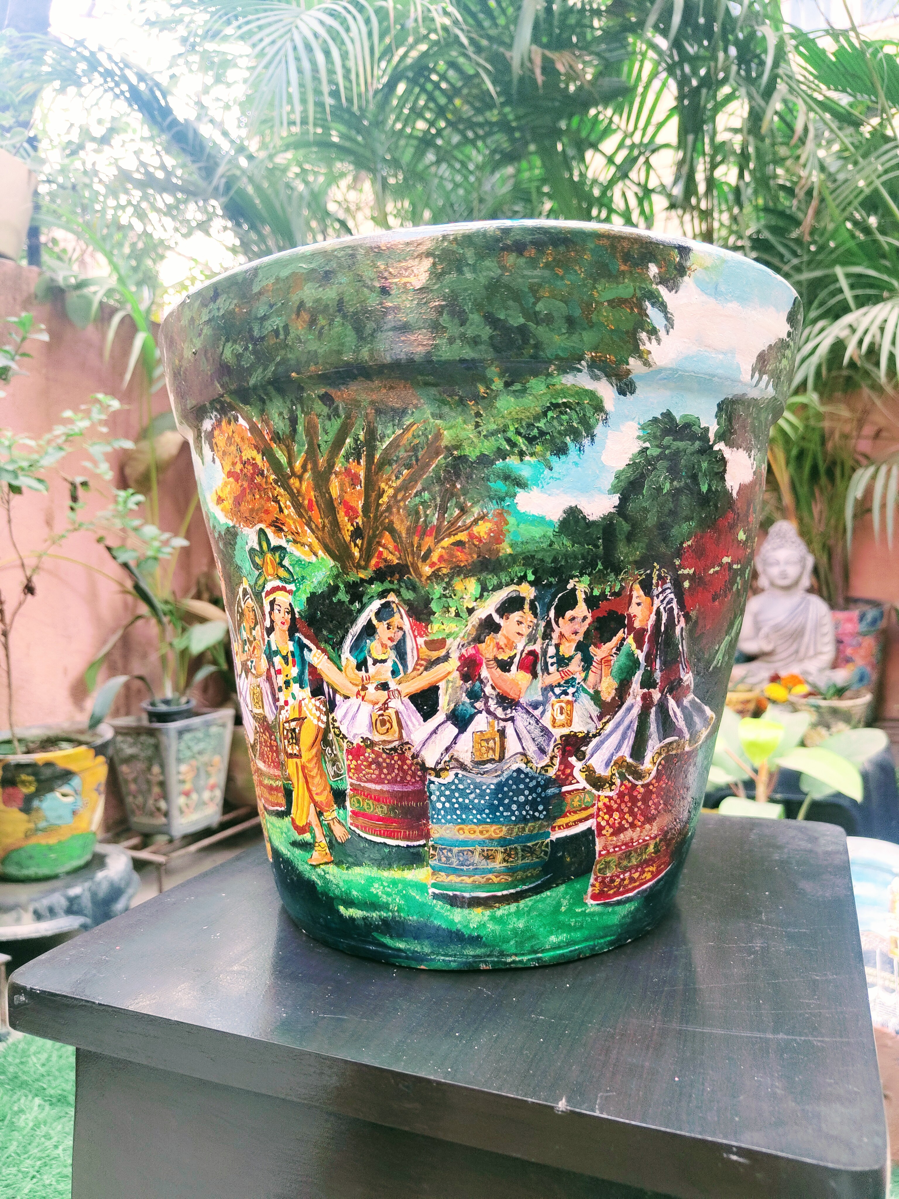 Clay Pot Painting