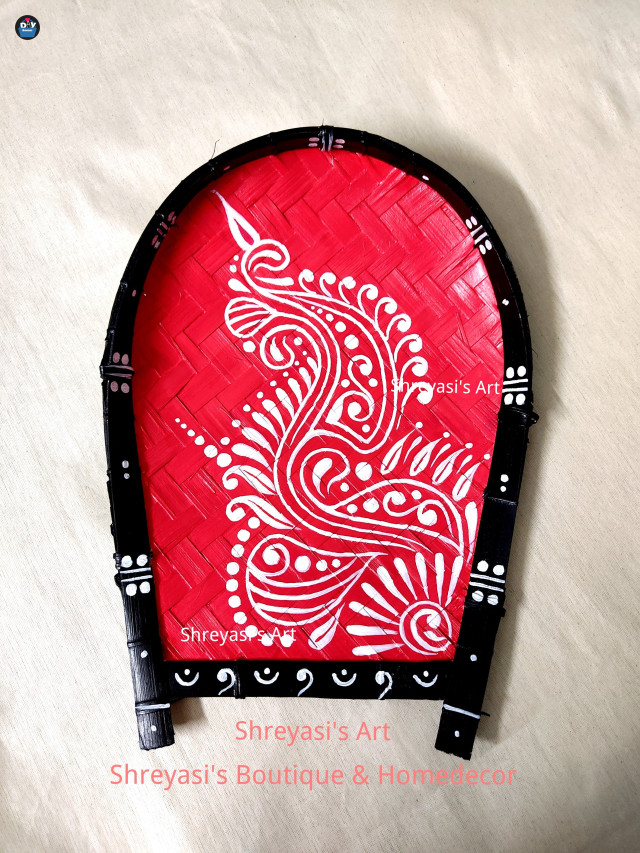 Hand-painted Kalka design kulo