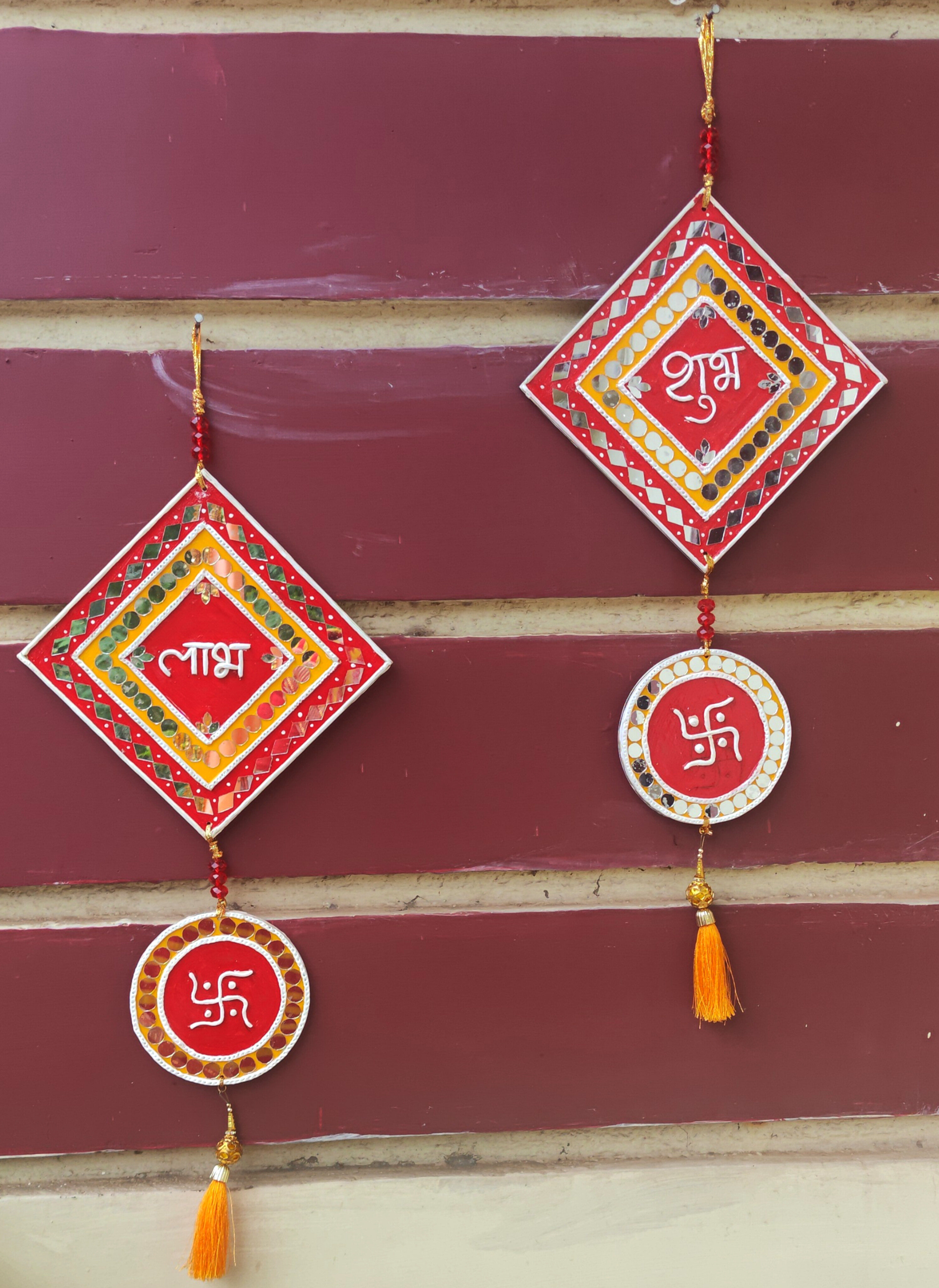 lippan art shubh labh hanging