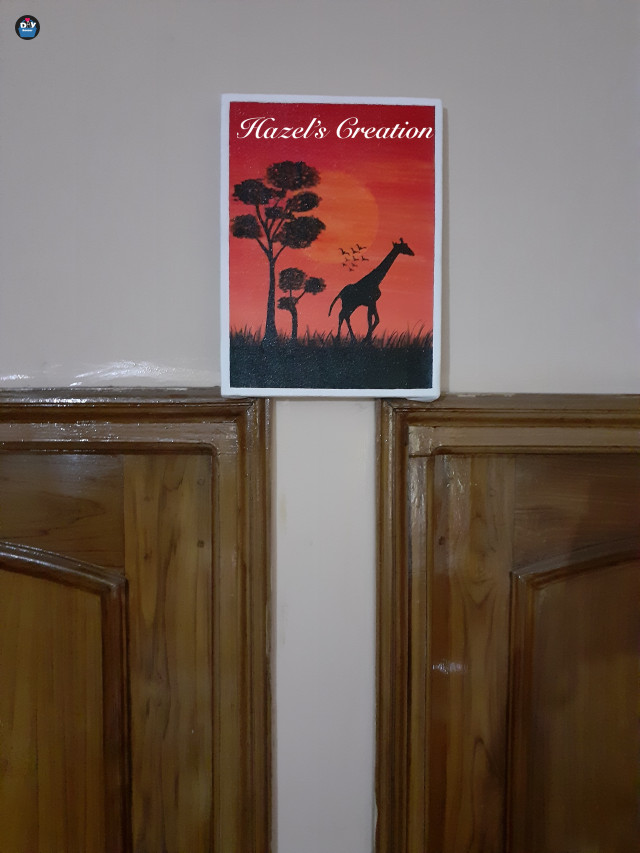 Sunset Jungle Safari Painting