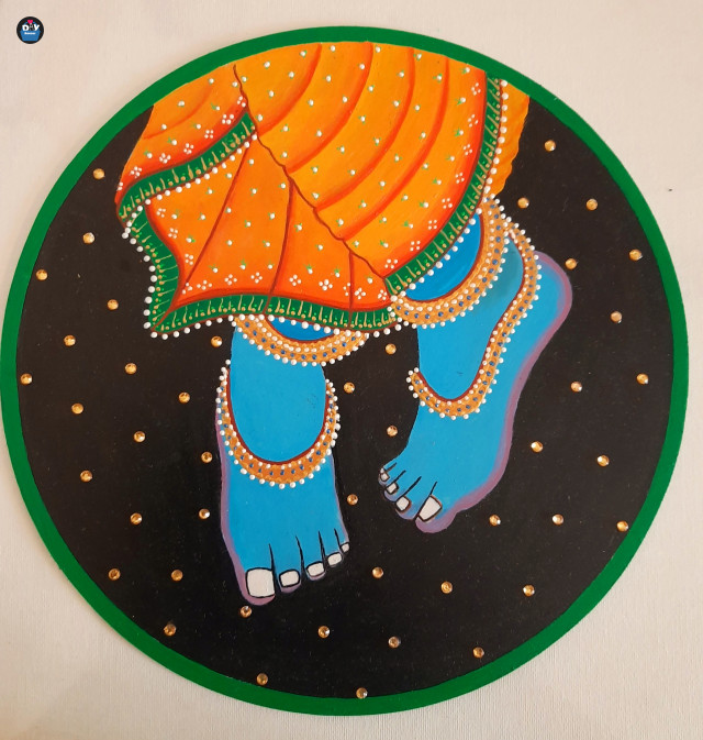 Wall plate on mdf board